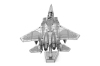 stainless steel F-15 Eagle 3D jigsaw