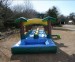 Jungle Inflatable Slip n Slide With Pool