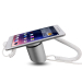 COMER anti-theft devices for mobile phone security desk display stands with charging cord