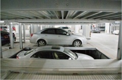 PSH pit type automated 3-layer smart car parking system