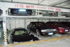 PSH pit type automated 3-layer smart car parking system