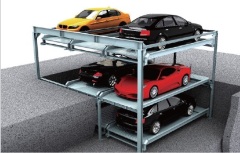 PSH pit type automated 3-layer smart car parking system