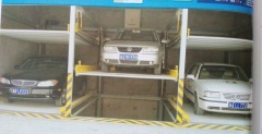 PSH pit type automated 3-layer smart car parking system