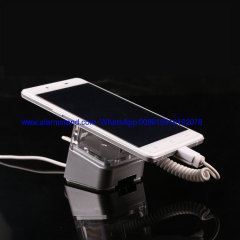 COMER alarm sensor cable locking for mobile phone security antitheft display