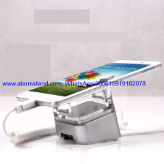 COMER alarm sensor cable locking for mobile phone security antitheft display