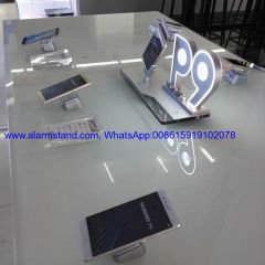 COMER acrylic display stands for cellphone retail security shops
