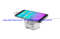 COMER Manufacturer wholesale single alarm stand for iphone display exhibition cradles for cell phone secure stands