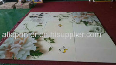 New design 2513 size aluminum board uv led large flatbed printer