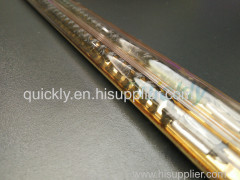 Replace Ushio double tube quartz lamp