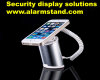 COMER security display holders for mobile phone retails shops with alarm and charging