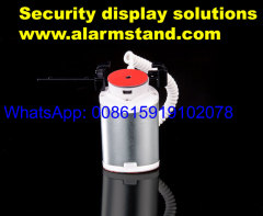 COMER security alarm display stands for mobile phone with alarm sensor cable and charging cord