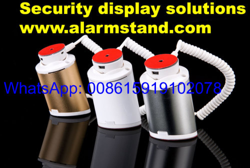 COMER security single alarm devices for mobile phone counter display stands