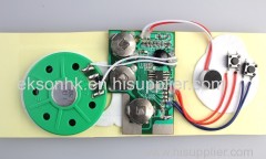 Factory Price Greeting Card Recardable voice chip music sound talking musical module