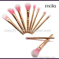 Mola hot selling direct factory price 2017 amazon mini glitter makeup brush