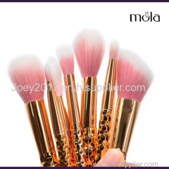 Mola hot selling direct factory price 2017 amazon mini glitter makeup brush