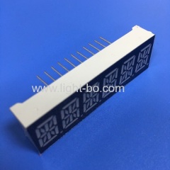 Custom Ultra Blue 6 Digits 10mm 14 Segment LED Display for Instrument Panel