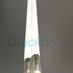 quartz twin heating tube lamps