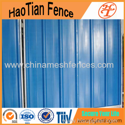 Temporary Steel Hoarding / Construction Site Steel Hoarding 2.0X2.16m