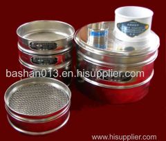 Electric Lab Standard Laboratory Shaker SS Wire Mesh Test Sieve