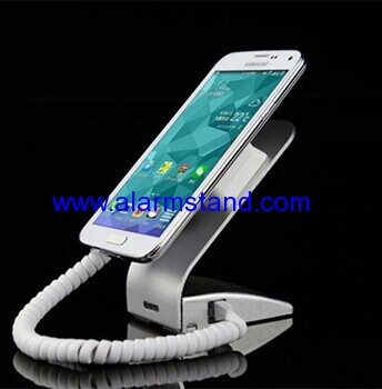 COMER cellular phone security floor display metal magnetic stands for phone stores