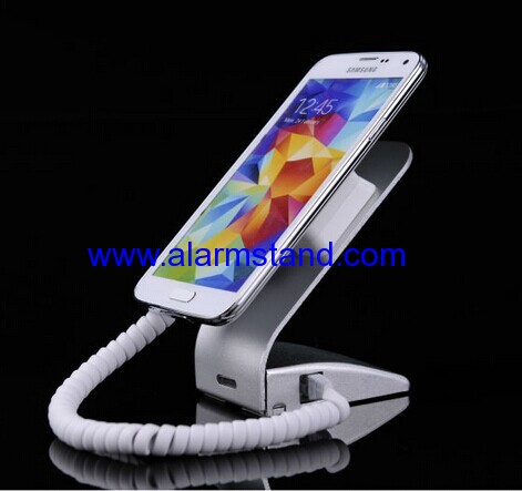 COMER security cable locking alarm displaying systems for mobile phone with alarm sensor