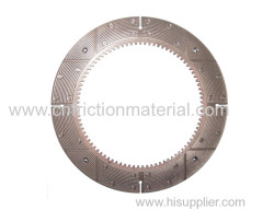 Master Clutch Disc Sintered Bronze for KOMATSU Bulldozers (Solid)