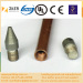 copper weld female thread ground rod