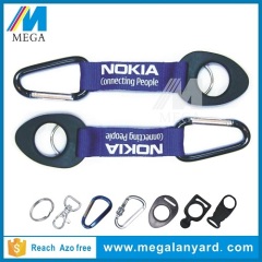 Fashion Carabiner Bottle Holder Keychain Lanyard