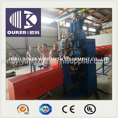 ouker wire mesh high precision slot tube johnson screen welding mahcine