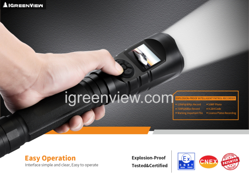 16megapixels LED flashlight camera DVR support WIFI / GPS /IP65