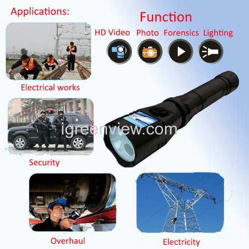 16megapixels LED flashlight camera DVR support WIFI / GPS /IP65