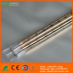 double quartz heating tube