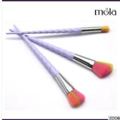 New Arrival hot sale 5pcs rainbow makeup brush synthetic brush knots