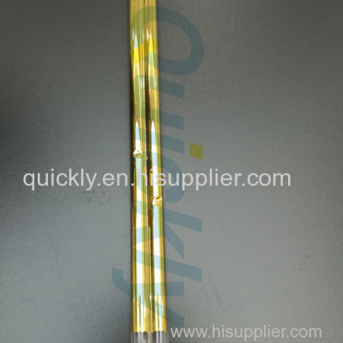 High purity quartz halogen infrared emitters