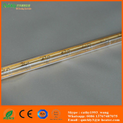 quartz glass ir heating tube lamps