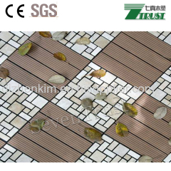 Wholesales WPC DIY flooring around swimming pool