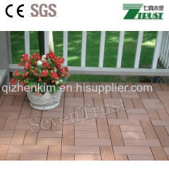 High Quality Engineered flooring WPC DIY Decking / Waterproof WPC Decking floor