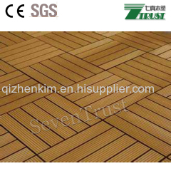 High Quality Engineered flooring WPC DIY Decking / Waterproof WPC Decking floor