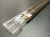 Carbon medium wave golden infrared heater lamps