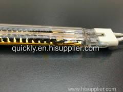 Double coated gold reznor infrared tube heaters