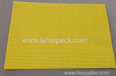 F-flute sheet corrugated fiber cardboard