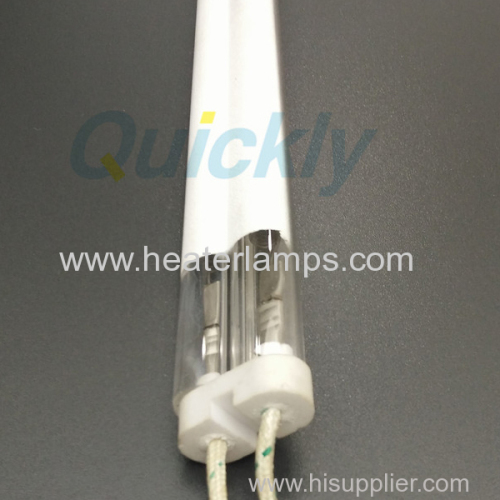 quartz glass medium wave ir lamp