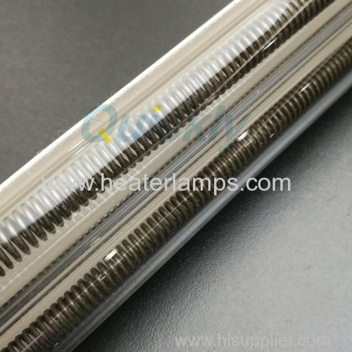 medium wave quartz heating tube