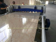 PVC marble sheet production line machinery