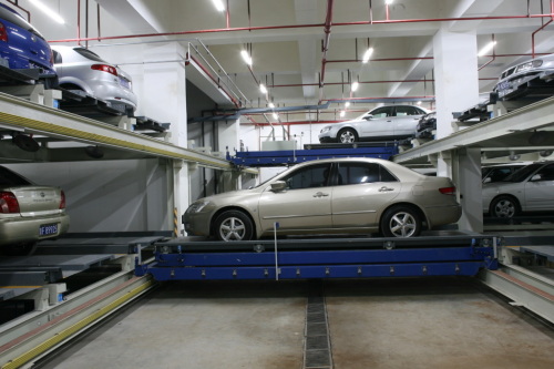 PXD horizontal lane stacker parking equipment