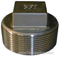 SS304 THREADING SQUARE PLUG