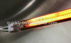 Double tube carbon quartz infrared heaters