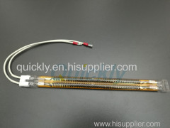 Carbon medium wave IR heating lamp