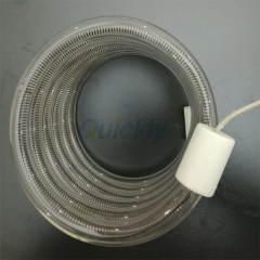 clear quartz glass heating tube heater 1800w