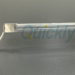 Transparent single tube IR emitter